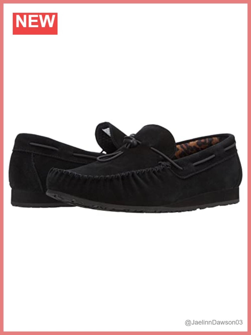 SAS Slip-On Road Running Shoes Leather Toggle Closure Moc Toe